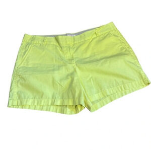 J. Crew Women's Bright Yellow Shorts